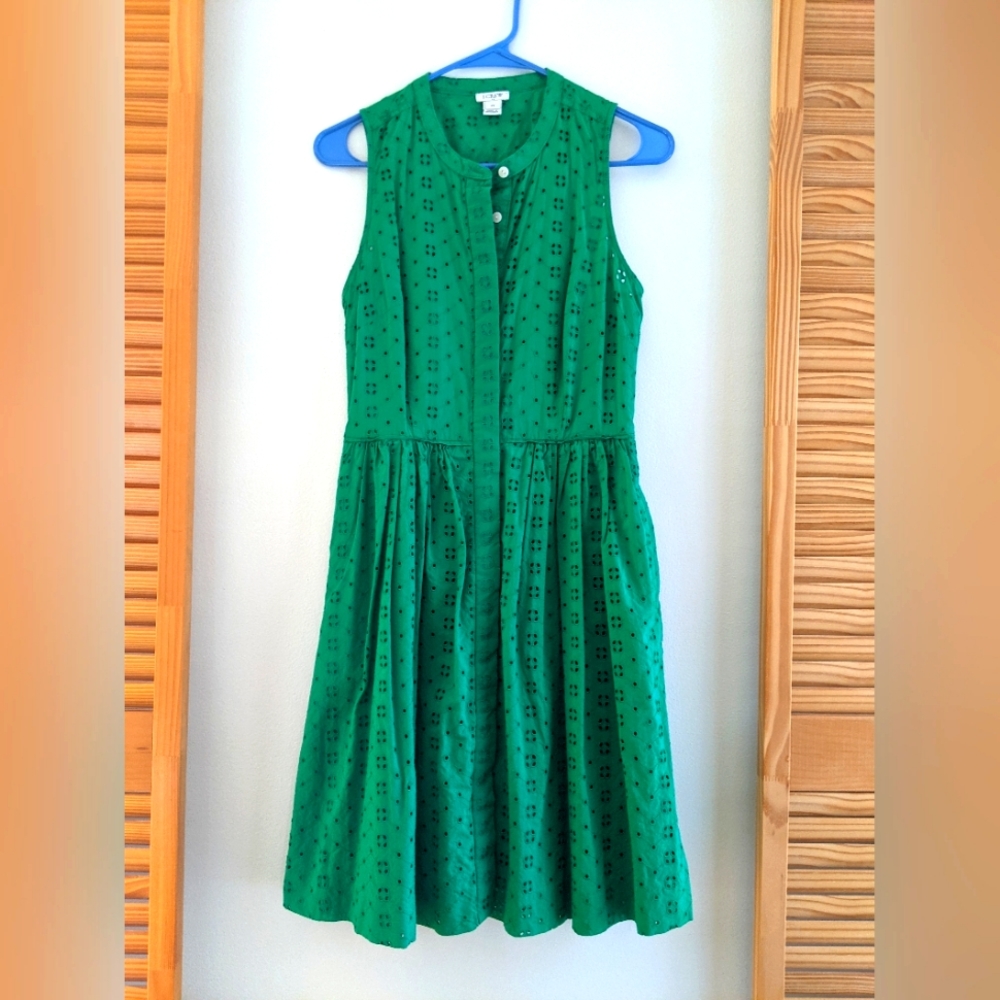COPY - J. Crew eyelet dress
